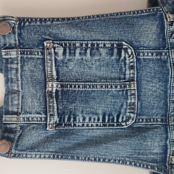 Dollhouse Jean Distressed Bib Overalls - Picture 5 of 16